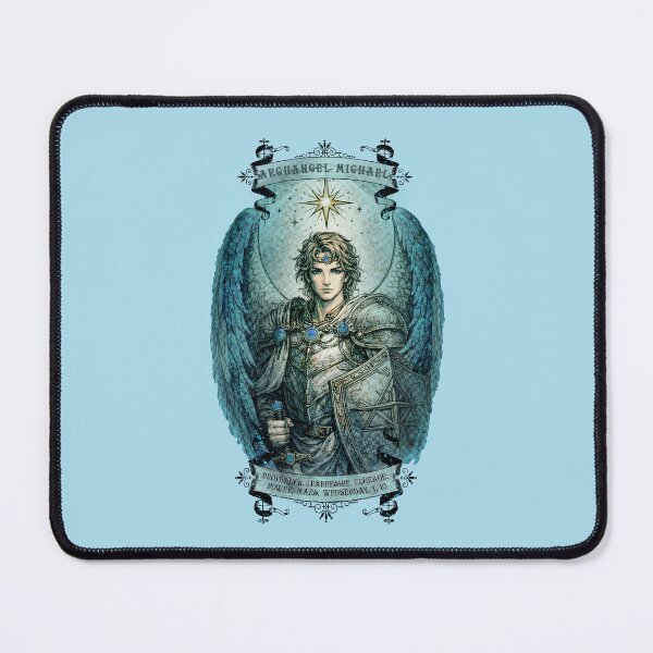 Item preview, Beautiful Archangel Michael - Royal Baby Blue - Visualise Invisible designed and sold by VisualiseIt.