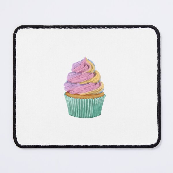 Item preview, Pastel Rainbow Cupcake designed and sold by DaisyEverbright.