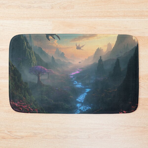 Item preview, Valley of Eternal Flight Fantasy Landscape designed and sold by Luminous Wilds.