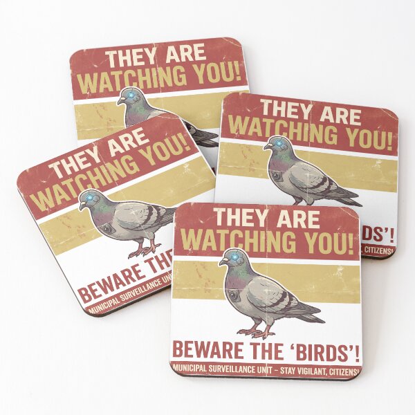 Item preview, Surveillance Pigeon designed and sold by Dream Capsules.