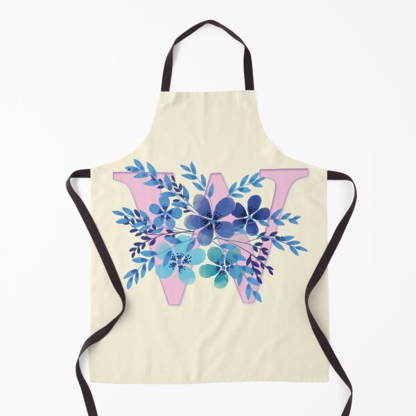 Item preview, Flowery Letter W designed and sold by CharlottePlaceArt.
