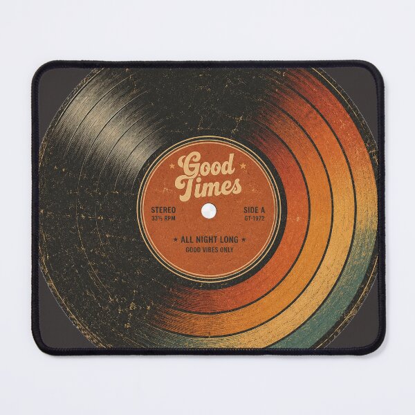 Item preview, Vintage Vinyl Record Retro Music Lover Graphic designed and sold by Golden Era Studio.