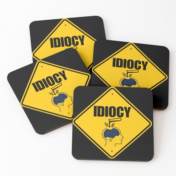 Item preview, WARNING SIGNAL. CORROSIVE IDIOCY designed and sold by GAT74.