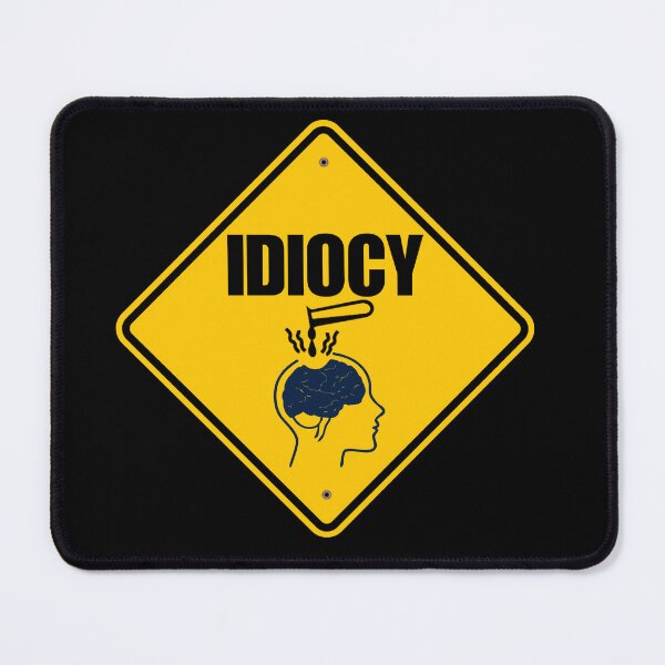 Item preview, WARNING SIGNAL. CORROSIVE IDIOCY designed and sold by GAT74.