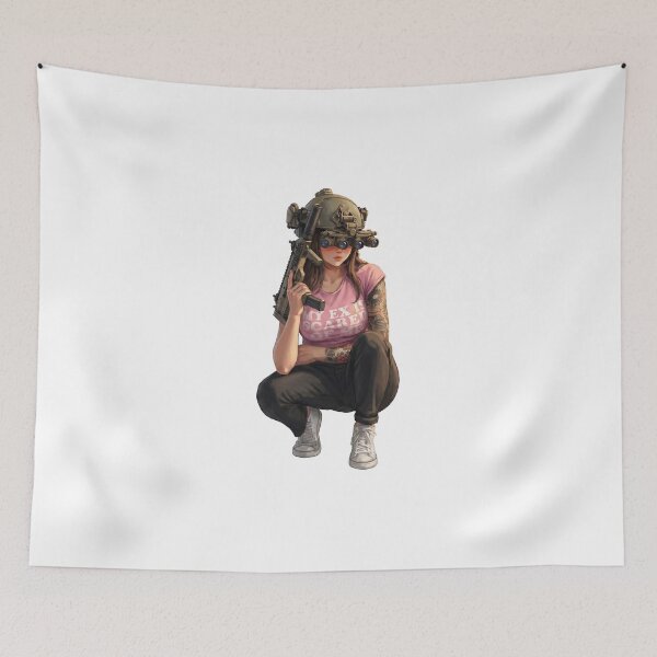 Item preview, Tactical NVG Girl - Night Operations Aesthetic designed and sold by RAWLIFEGRAPHIC.