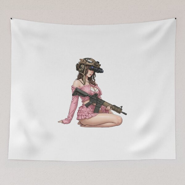 Item preview, Tactical NVG Girl - Night Operations Aesthetic designed and sold by RAWLIFEGRAPHIC.