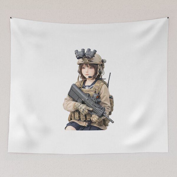 Item preview, Tactical NVG Girl - Night Operations Aesthetic designed and sold by RAWLIFEGRAPHIC.