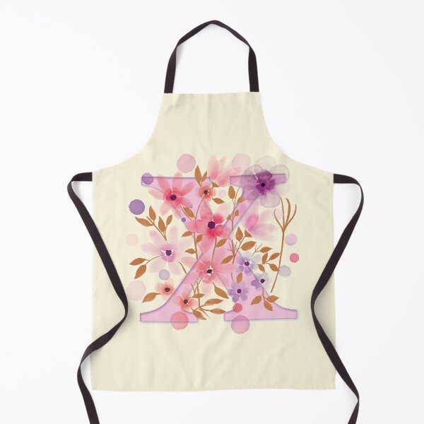 Item preview, Flowery Letter X designed and sold by CharlottePlaceArt.