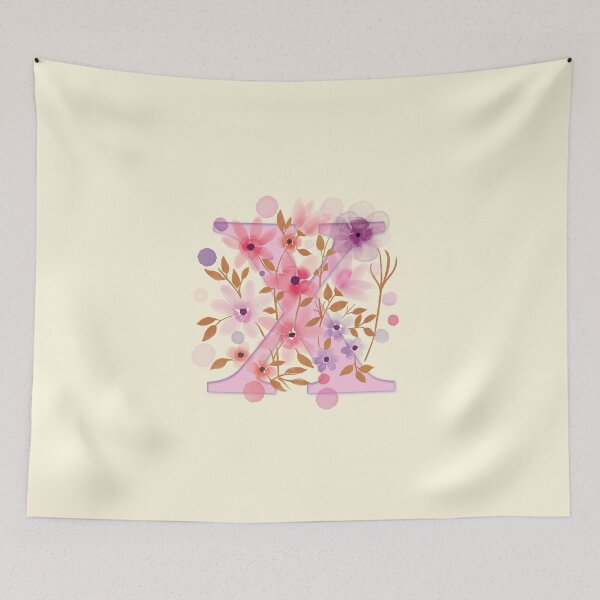 Item preview, Flowery Letter X designed and sold by CharlottePlaceArt.