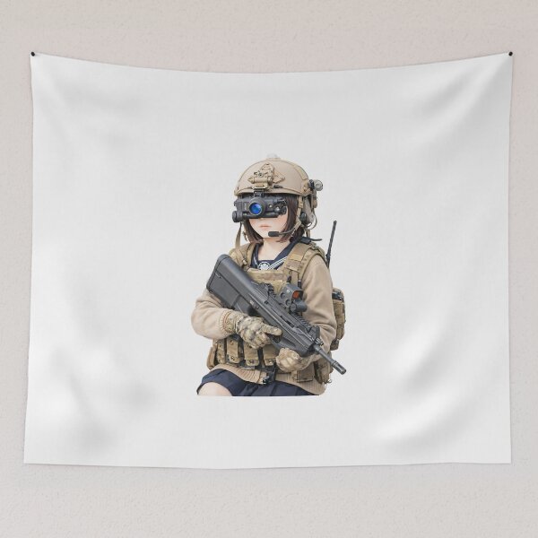 Item preview, Tactical NVG Girl - Night Operations Aesthetic designed and sold by RAWLIFEGRAPHIC.