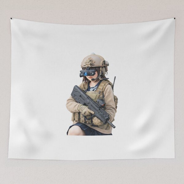 Item preview, Tactical NVG Girl - Night Operations Aesthetic designed and sold by RAWLIFEGRAPHIC.