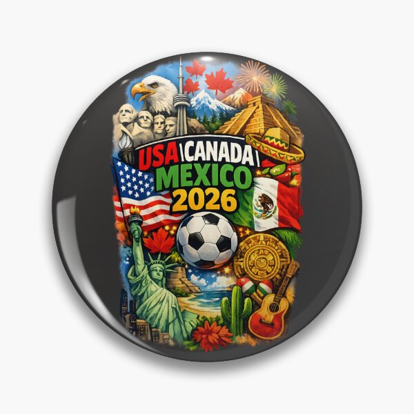 Item preview, World Cup 2026 – USA Canada Mexico Celebration Art designed and sold by FilBlue.