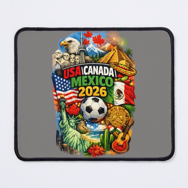 Item preview, World Cup 2026 – USA Canada Mexico Celebration Art designed and sold by FilBlue.
