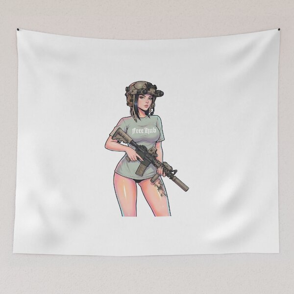 Item preview, Tactical NVG Girl - Night Operations Aesthetic designed and sold by RAWLIFEGRAPHIC.