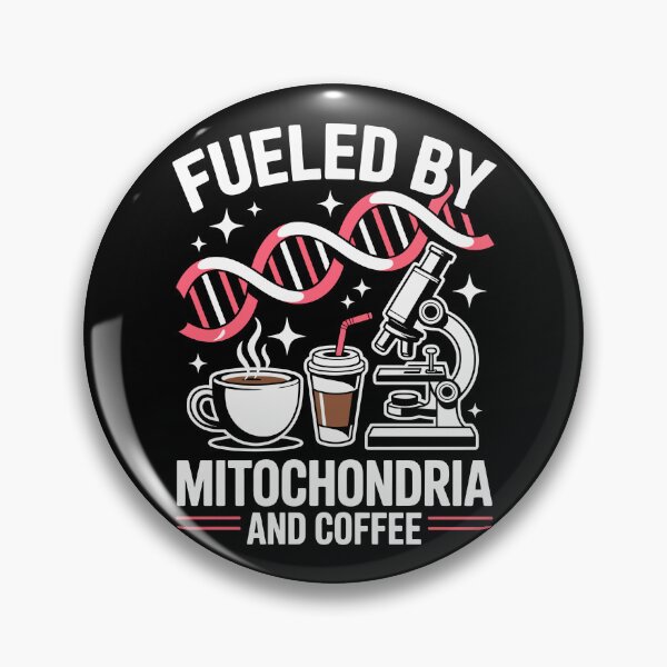 Item preview, Fueled by Mitochondria and Coffee designed and sold by jkrphoto.