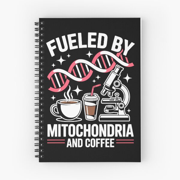 Item preview, Fueled by Mitochondria and Coffee designed and sold by jkrphoto.