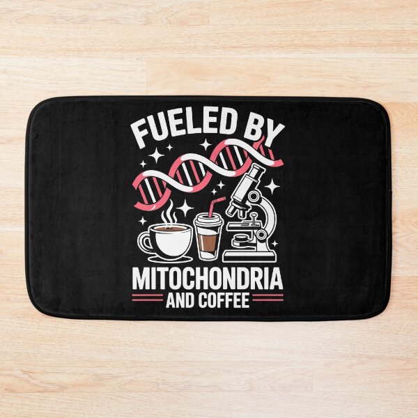 Item preview, Fueled by Mitochondria and Coffee designed and sold by jkrphoto.