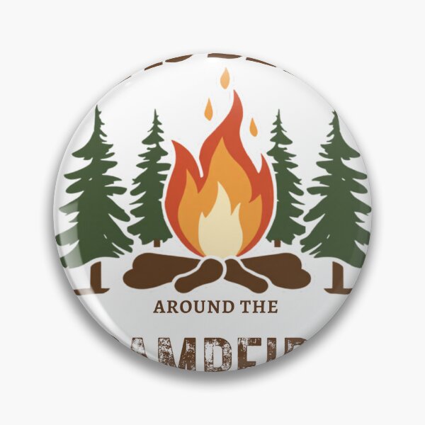 Item preview, Life is Better Around the Campfire — Camping Gift designed and sold by RedRubyBubble.