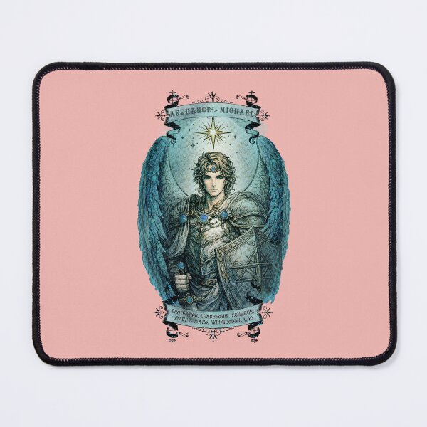 Item preview, Beautiful Archangel Michael - Royal Baby Pink - Visualise Invisible designed and sold by VisualiseIt.