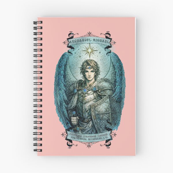 Item preview, Beautiful Archangel Michael - Royal Baby Pink - Visualise Invisible designed and sold by VisualiseIt.