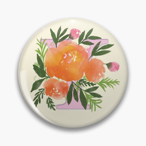 Item preview, Flowery Letter Z designed and sold by CharlottePlaceArt.