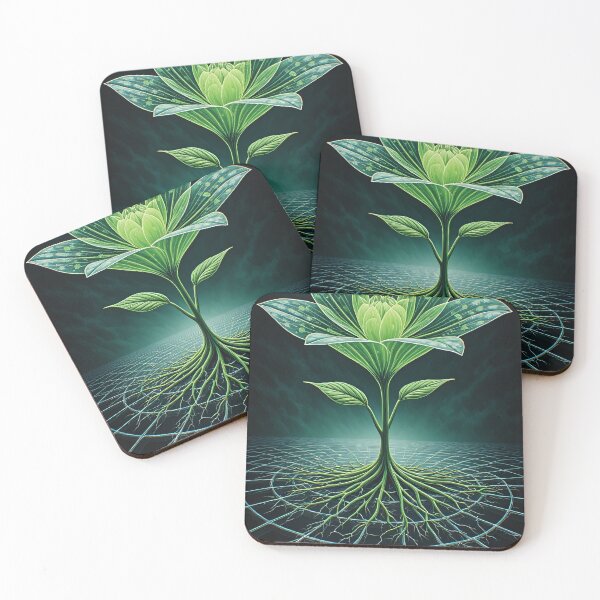 Item preview, A flourishing nature-technology fusion with roots designed and sold by Mianku | Für das Leben.