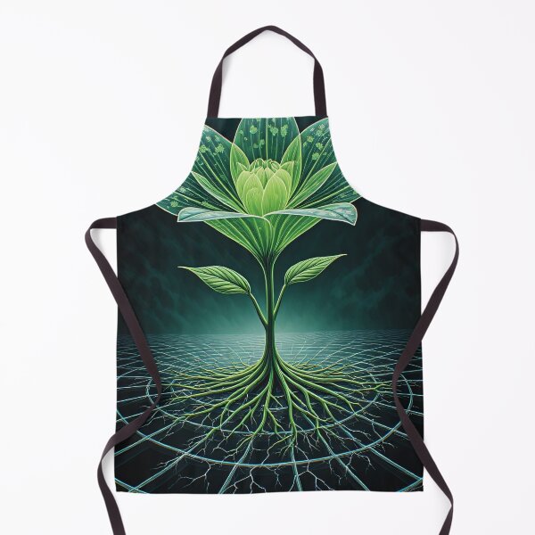 Item preview, A flourishing nature-technology fusion with roots designed and sold by Mianku | Für das Leben.