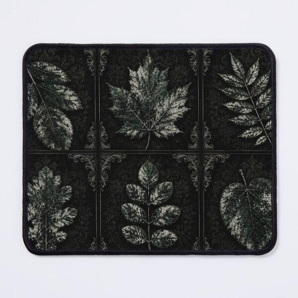 Item preview, Gothic Herbarium Leaf Art  designed and sold by NocturnaLeafCo.