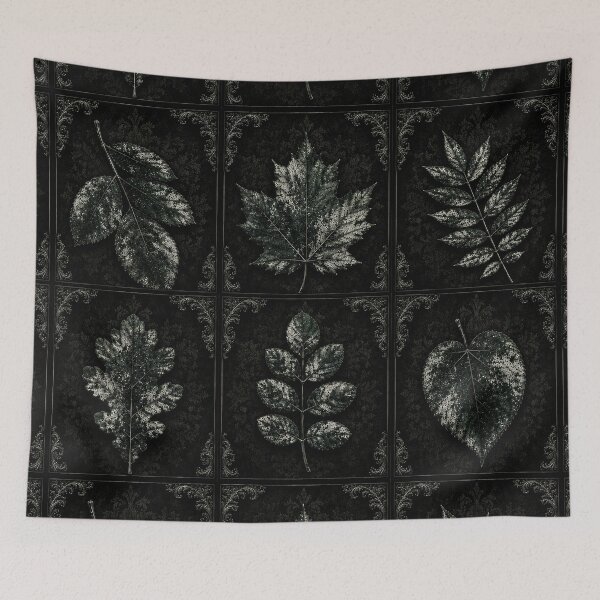 Item preview, Gothic Herbarium Leaf Art  designed and sold by NocturnaLeafCo.
