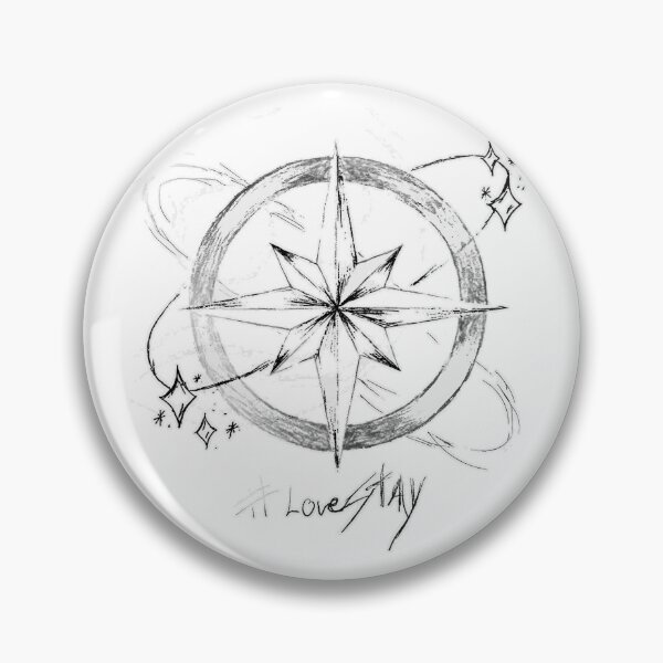 Item preview, Stray Kids logo compass SKZOO DIVINE Korea We stay together You make stray kids STAY SKZ SKZOO kpop bang chan lee know changbin hyunjin han felix seungmin IN 5 star world tour poster designed and sold by Kpop-Noona.