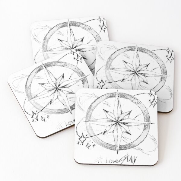 Item preview, Stray Kids logo compass SKZOO DIVINE Korea We stay together You make stray kids STAY SKZ SKZOO kpop bang chan lee know changbin hyunjin han felix seungmin IN 5 star world tour poster designed and sold by Kpop-Noona.