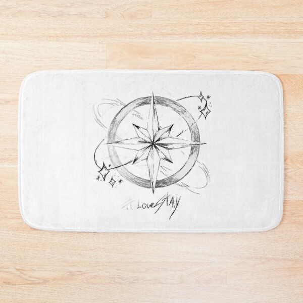 Item preview, Stray Kids logo compass SKZOO DIVINE Korea We stay together You make stray kids STAY SKZ SKZOO kpop bang chan lee know changbin hyunjin han felix seungmin IN 5 star world tour poster designed and sold by Kpop-Noona.
