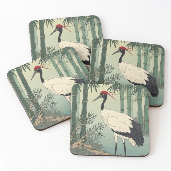 Item preview, Japanese Crane bamboo forest designed and sold by Atlantico54.