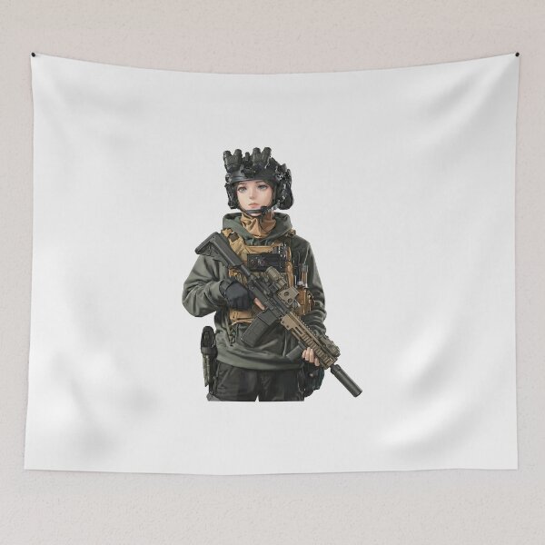 Item preview, Tactical NVG Girl - Night Operations Aesthetic designed and sold by RAWLIFEGRAPHIC.