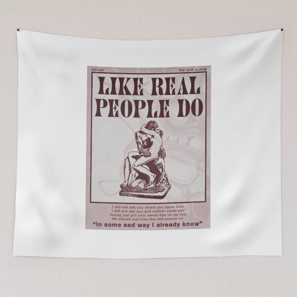 Item preview, Like Real People Do designed and sold by lgsketches.