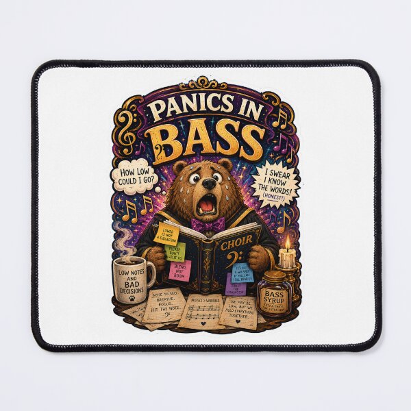 Item preview, Low Notes Bass designed and sold by Candlelit Catastrophes.