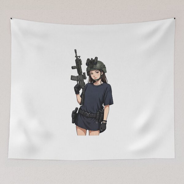 Item preview, Tactical NVG Girl - Night Operations Aesthetic designed and sold by RAWLIFEGRAPHIC.