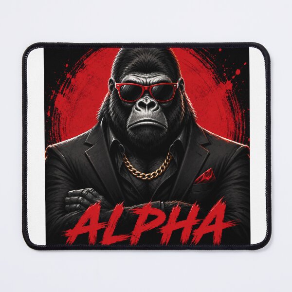 Item preview, Alpha Gorilla Streetwear Graphic Design designed and sold by MCNovaStudio.