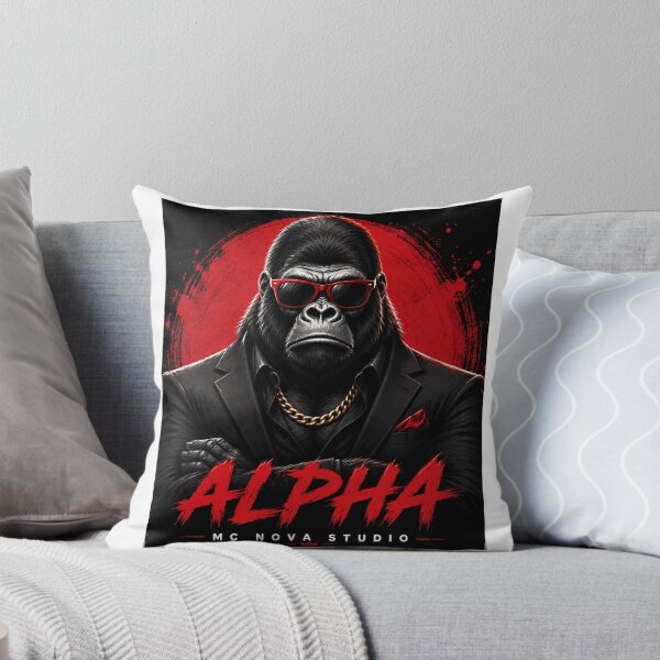 Item preview, Alpha Gorilla Streetwear Graphic Design designed and sold by MCNovaStudio.