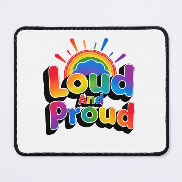 Item preview, Loud and Proud Rainbow Pride Design ? designed and sold by The Sandy Design Store.