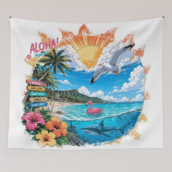 Item preview, Aloha summer holidays designed and sold by Talpha.