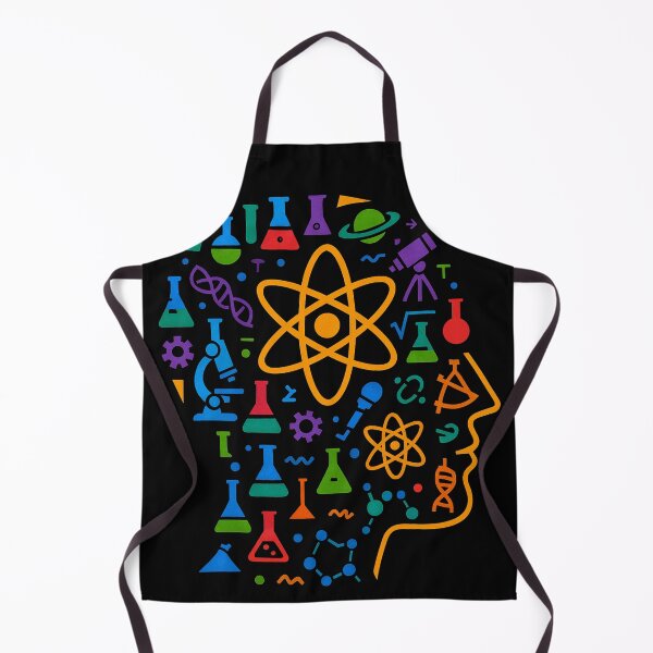 Item preview, STEM Mind Science Icons Abstract Profile Art designed and sold by PlanetEye Designs.