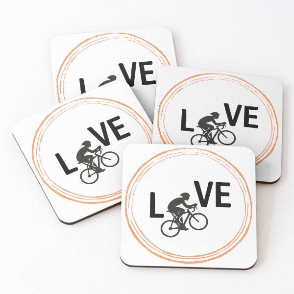 Item preview, Gráfico de bicicleta con latido de corazón para ciclismo de carretera designed and sold by MedusaGialla.