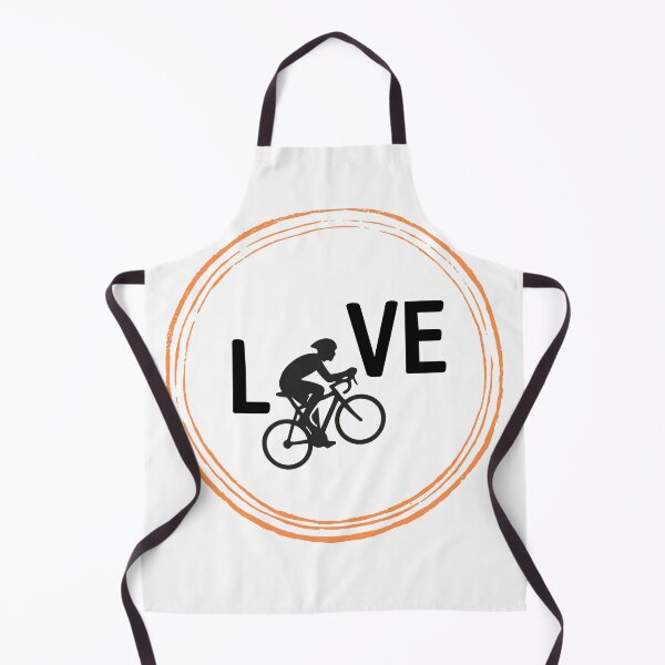 Item preview, Road Cycling Love Heartbeat Bicycle Graphic designed and sold by MedusaGialla.