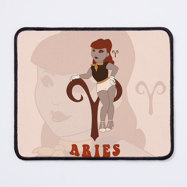 Item preview, Old Cartoon Style pin up - Aries designed and sold by Juditangelo.