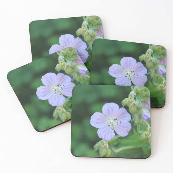 Item preview, Soft Lavender Cranesbill - Delicate Wild Geranium Macro designed and sold by Cha-s-lens.