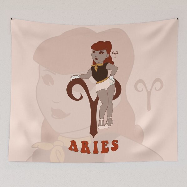 Item preview, Old Cartoon Style pin up - Aries designed and sold by Juditangelo.