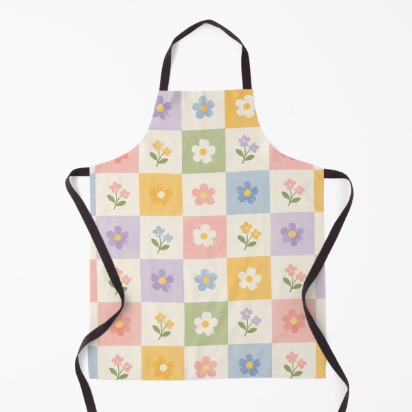 Item preview, Floral Checkerboard Pattern designed and sold by YnMstudio25.