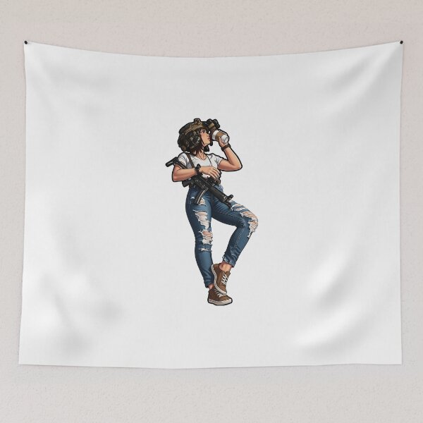 Item preview, Tactical NVG Girl - Night Operations Aesthetic designed and sold by RAWLIFEGRAPHIC.