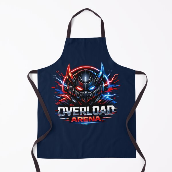 Item preview, Overload Arena – Cyberpunk Gamer Helmet Logo designed and sold by AstraDrip Studio.